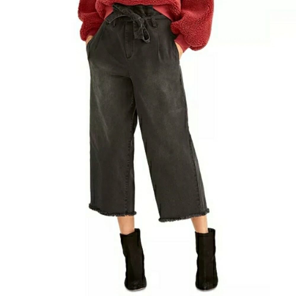 Rachel Roy Cropped Paperbag Pants Size 10